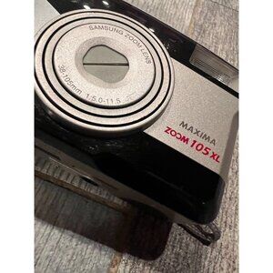 Samsung Maxima Zoom Lens 105XL 35mm Film Camera Point And‎ Shoot UnTeStEd 38-105